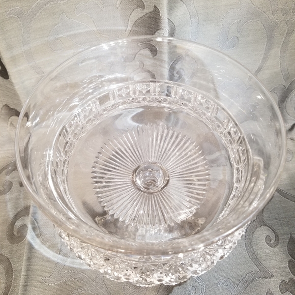 Antique crystal  Compote - Picture 4 of 5